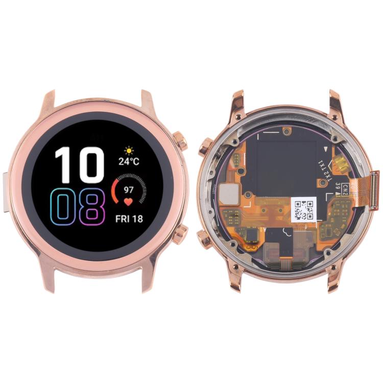 Schermo LCD digitalizzatore originale per Honor Magic Watch 2 da 42 mm, assemblaggio completo con cornice., For Honor Magic Watch 2 42mm (Original)