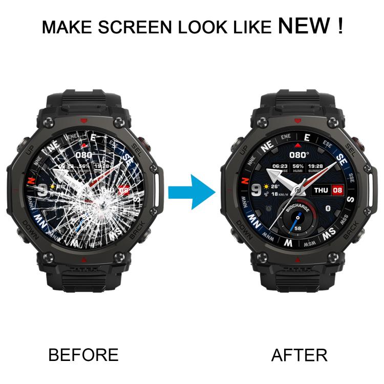 Schermo LCD originale con digitalizzatore completo per Amazfit T-Rex 3, For Amazfit T-Rex 3(Original,black)
