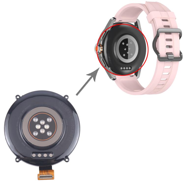Cover posteriore originale completa con batteria per Xiaomi Watch S4 Sport, For Xiaomi Watch S4 Sport (Original)