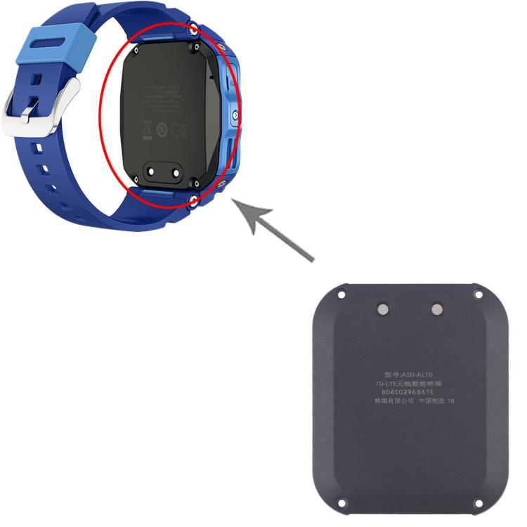 Cover posteriore originale completa con batteria per Huawei Watch Kids 4 Pro., For Huawei Watch Kids 4 Pro(Original)
