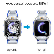 Vetro esterno per schermo frontale originale Okii Z11, For imoo Watch Phone Z11(Original Screen Glass Lens)