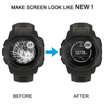 Schermo LCD originale smontato con digitalizzatore per Garmin Instinct 1 Solar, assemblaggio completo., For Garmin Instinct 1 Solar