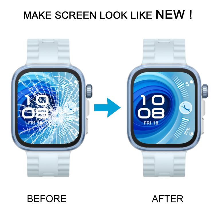 Vetro esterno per lo schermo frontale originale di Huawei Watch Fit 4 Pro, For Huawei Watch Fit 4 Pro(Original)
