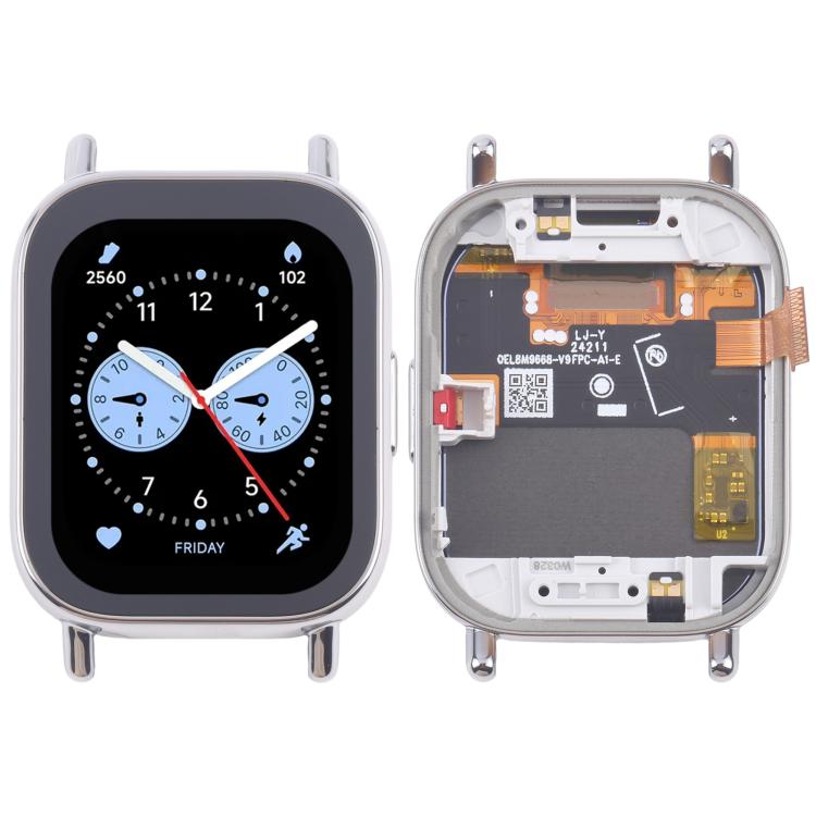 Schermo LCD digitalizzatore completo con cornice per Xiaomi Redmi Watch 5 Lite originale., For Xiaomi Redmi Watch 5 Lite(Original)