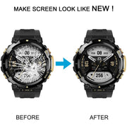 Vetro esterno per lo schermo frontale originale di Amazfit T-Rex 2, For Amazfit T-Rex 2(Original)