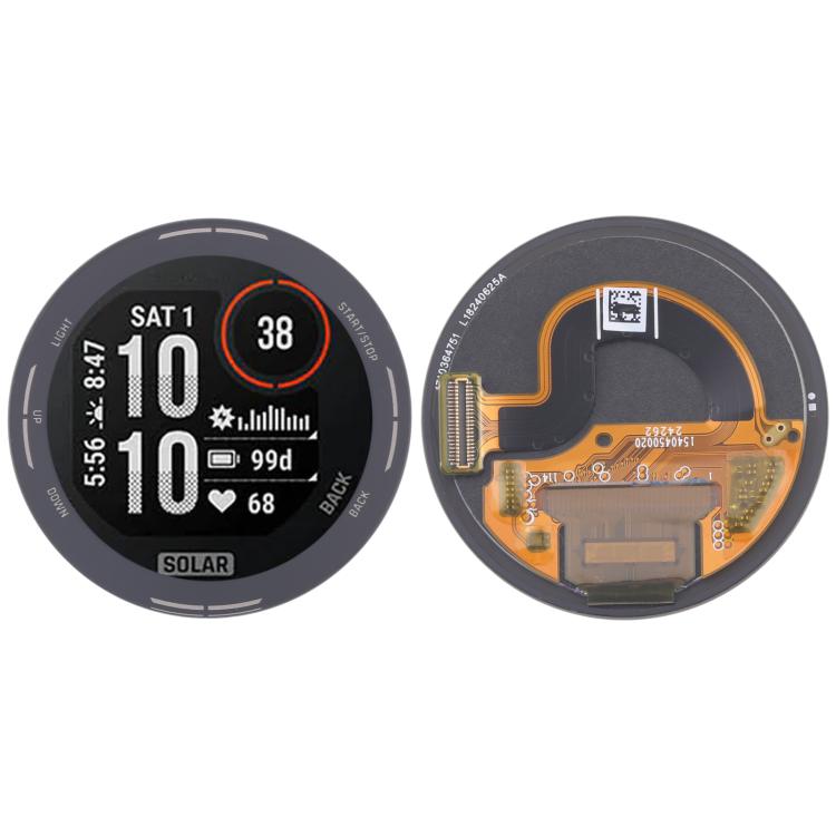 Schermo LCD AMOLED originale da 45 mm con digitalizzatore, assemblaggio completo, per Garmin Instinct 3., For Garmin Instinct 3 AMOLED 45mm(Original)
