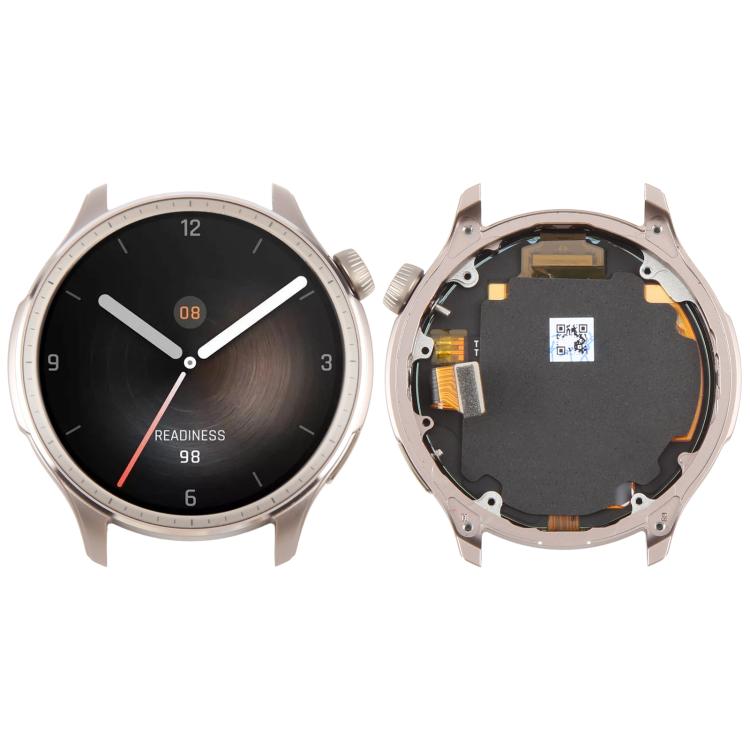 Schermo LCD digitalizzatore completo con cornice per Amazfit Balance originale, For Amazfit Balance(Original,with Frame,Gold)