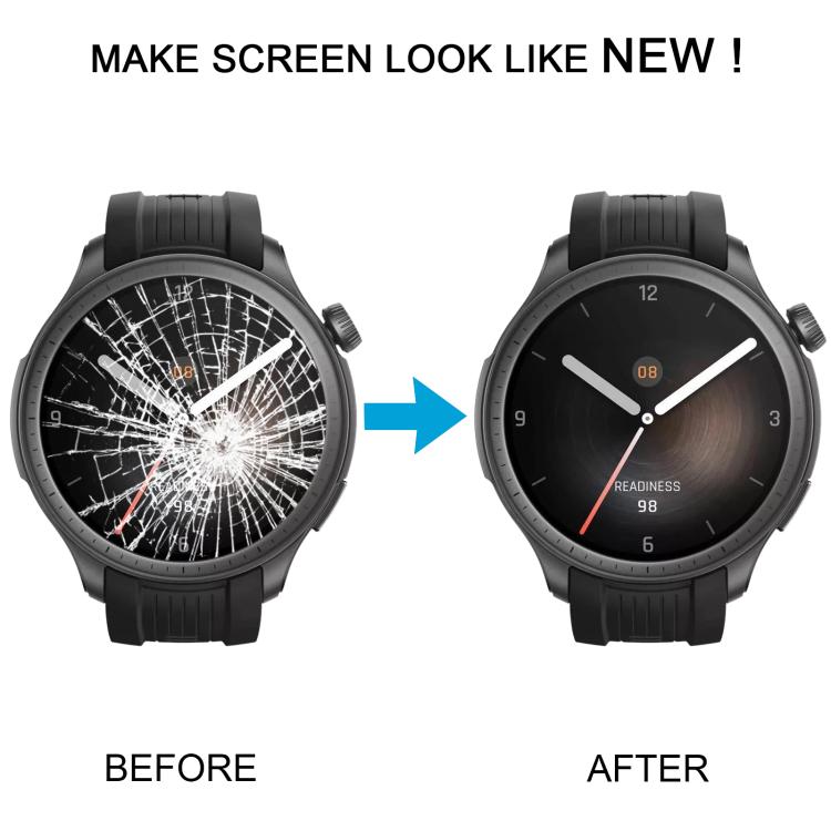 Schermo LCD digitalizzatore completo con cornice per Amazfit Balance originale, For Amazfit Balance(Original,with Frame,Black), For Amazfit Balance(Original,with Frame,Gold)