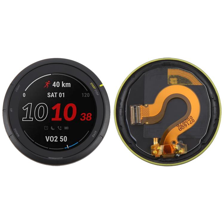 Per Garmin Forerunner 255, schermo LCD da 46 mm con digitalizzatore, assemblaggio completo., For Garmin Forerunner 255 46mm, For Garmin Forerunner 255 46mm(Yellow)