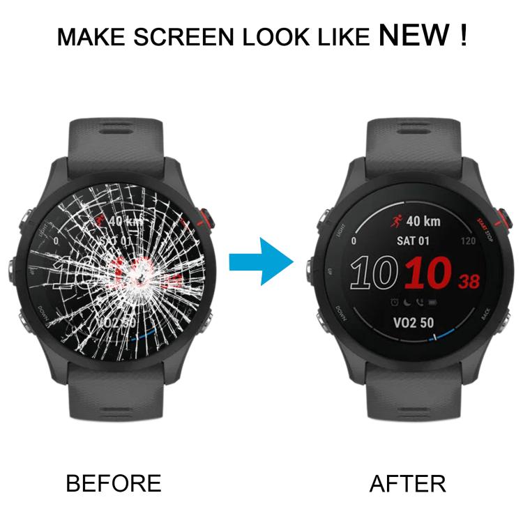 For Garmin Forerunner 255 46mm LCD Screen with Digitizer Full Assembly, For Garmin Forerunner 255 46mm, For Garmin Forerunner 255 46mm(Yellow)