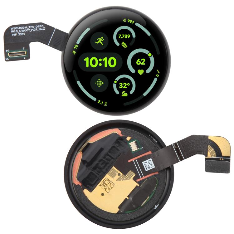 Schermo LCD originale da 45 mm con digitalizzatore, assemblaggio completo, per Google Pixel Watch 3., For Google Pixel Watch 3 45mm(Original)