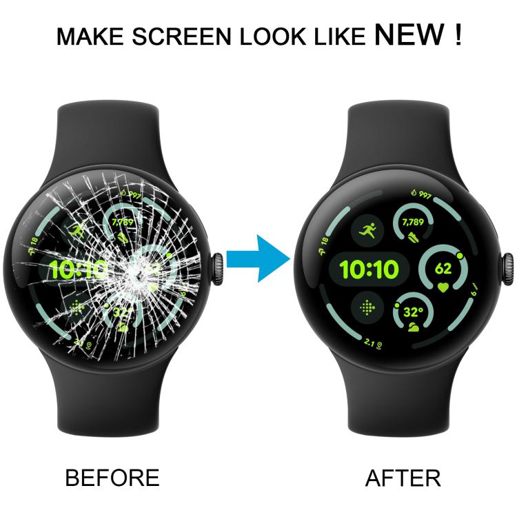 Schermo LCD originale da 45 mm con digitalizzatore, assemblaggio completo, per Google Pixel Watch 3., For Google Pixel Watch 3 45mm(Original)