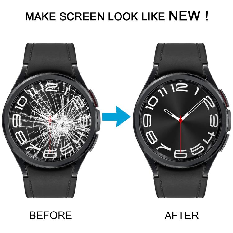 Schermo LCD originale con digitalizzatore e cornice per Samsung Galaxy Watch6 Classic 47mm SM-R960/R965 Golf Version, gruppo completo con cornice., For Samsung Galaxy Watch6 Classic 47mm Golf Version(Original)