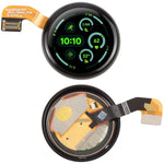 Schermo LCD originale con digitalizzatore e assemblaggio completo per Google Pixel Watch 3 da 41 mm., For Google Pixel Watch 3 41mm (Original)