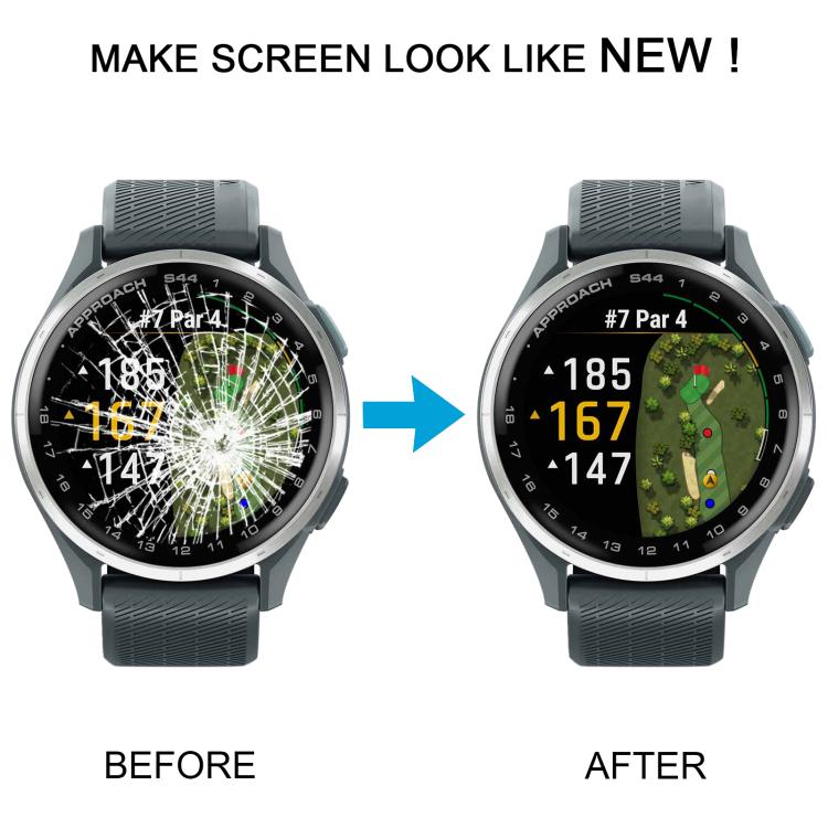 Schermo LCD originale con digitalizzatore completo per Garmin Approach S44, For Garmin Approach S44(Original)