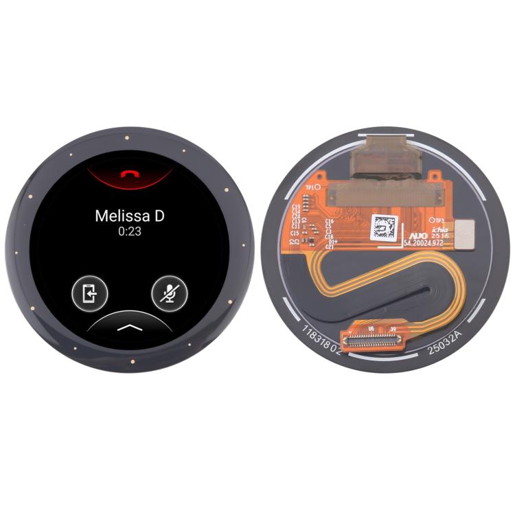 Schermo LCD originale con digitalizzatore completo, senza adesivo NFC, For Garmin Venu 3s 41mm(Original)