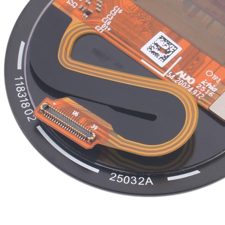 Schermo LCD originale con digitalizzatore completo, senza adesivo NFC, For Garmin Venu 3s 41mm(Original)
