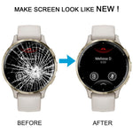 Schermo LCD originale con digitalizzatore completo, senza adesivo NFC, For Garmin Venu 3s 41mm(Original)