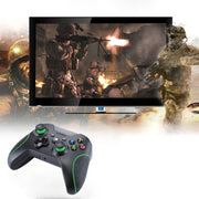 Controller di gioco USB cablato Gamepad per console XBOX ONE / PC / laptop, lunghezza cavo: circa 2,1 m, HSY-008 (Black), HSY-008