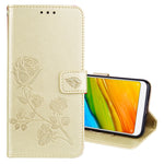 Custodia portafoglio in pelle PU rosa per Xiaomi Redmi 5 Plus
