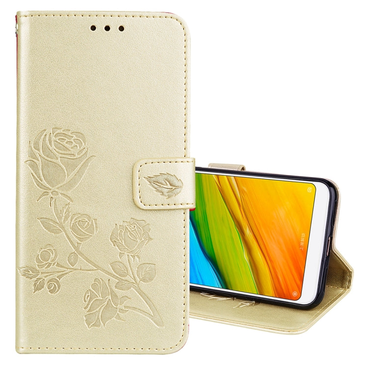 Custodia portafoglio in pelle PU rosa per Xiaomi Redmi 5 Plus