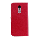 Custodia portafoglio in pelle PU rosa per Xiaomi Redmi 5 Plus