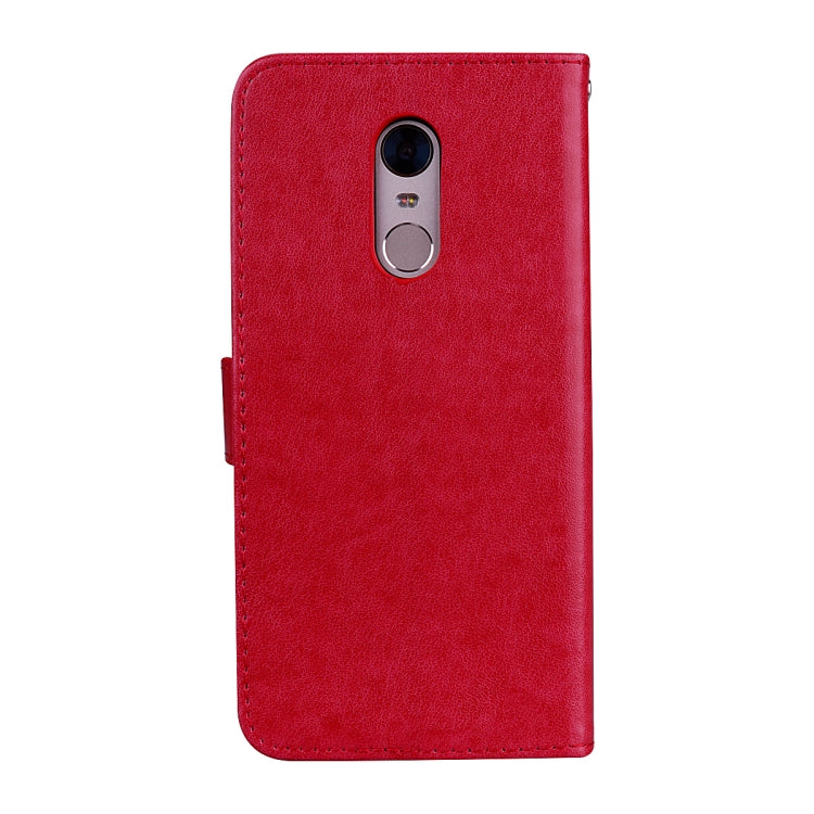 Custodia portafoglio in pelle PU rosa per Xiaomi Redmi 5 Plus