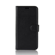 Custodia in pelle a libro orizzontale Litchi Texture per Xiaomi Redmi 6A, con portafoglio, supporto e slot per carte, For Redmi 6A
