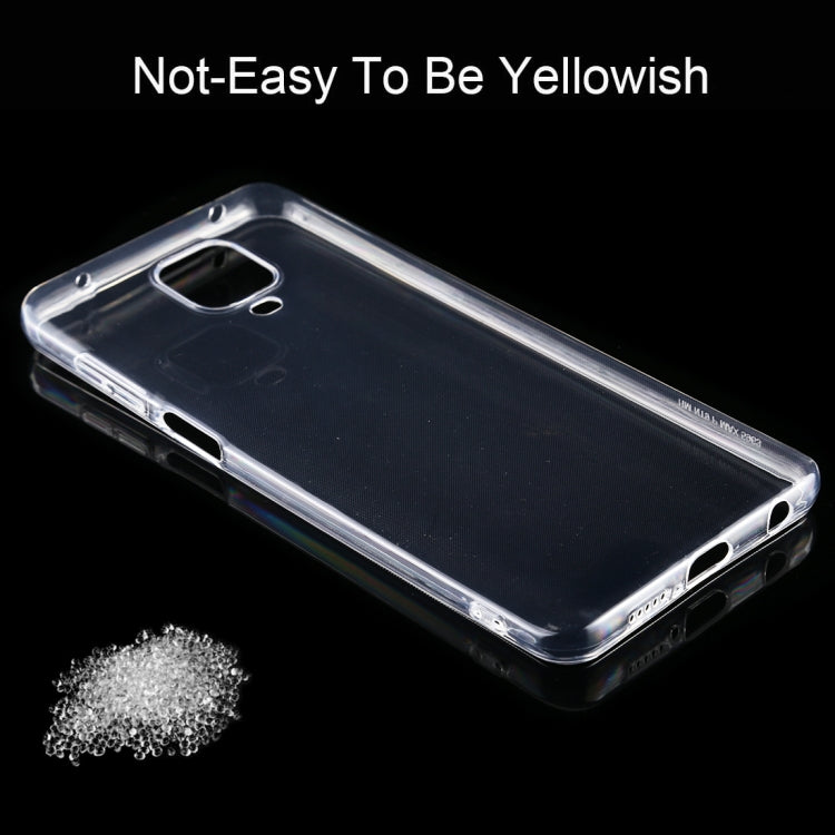 Per Xiaomi Redmi Note 9 Pro Custodia protettiva morbida in TPU trasparente ultrasottile da 0,5 mm, For Xiaomi Redmi Note 9 Pro