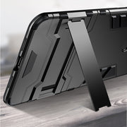 Custodia protettiva antiurto PC + TPU con supporto ad anello magnetico per Xiaomi Mi 8 Lite, For Xiaomi Mi 8 Lite