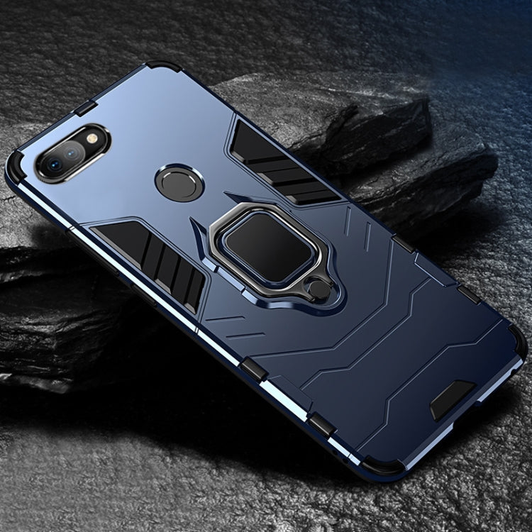 Custodia TPU antiurto con anello per Xiaomi Mi 8 Lite
