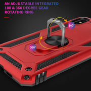 Sergeant Armor Custodia protettiva antiurto in TPU + PC per Xiaomi Mi 9, con supporto girevole a 360 gradi