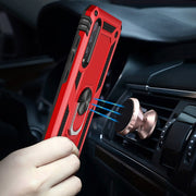 Sergeant Armor Custodia protettiva antiurto in TPU + PC per Xiaomi Mi 9, con supporto girevole a 360 gradi