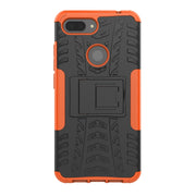 Custodia antiurto per PC + TPU per pneumatici per Xiaomi Mi 8 Lite, con supporto, For Xiaomi Mi 8 Lite