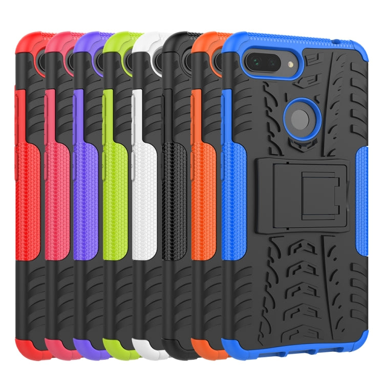 Custodia TPU antiurto per Xiaomi Mi 8 Lite con supporto