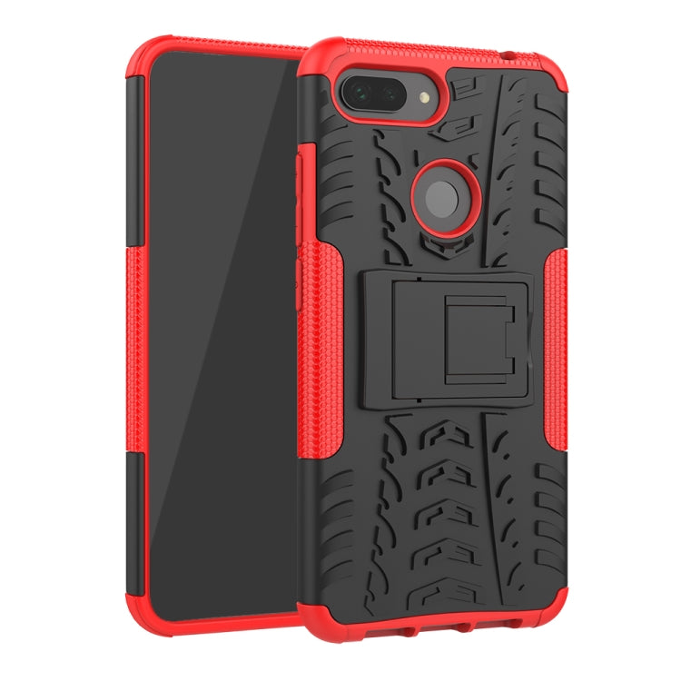 Custodia TPU antiurto per Xiaomi Mi 8 Lite con supporto
