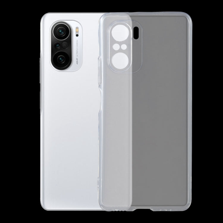 Per Xiaomi Redmi K40 Custodia protettiva morbida in TPU trasparente ultrasottile da 0,75 mm, For Xiaomi Redmi K40