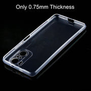 Per Xiaomi Redmi K40 Custodia protettiva morbida in TPU trasparente ultrasottile da 0,75 mm, For Xiaomi Redmi K40