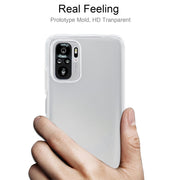 Per Xiaomi Redmi Note 10 Custodia protettiva morbida in TPU trasparente ultrasottile da 0,75 mm, For Xiaomi Redmi Note 10