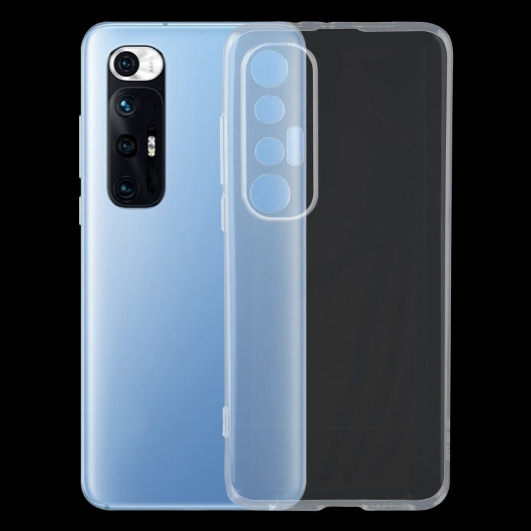 Per Xiaomi Mi 10S Custodia protettiva morbida in TPU trasparente ultrasottile da 0,75 mm, For Xiaomi Mi 10S