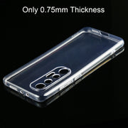 Per Xiaomi Mi 10S Custodia protettiva morbida in TPU trasparente ultrasottile da 0,75 mm, For Xiaomi Mi 10S