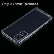 Per Xiaomi Civi Custodia protettiva morbida in TPU trasparente ultrasottile da 0,75 mm, For Xiaomi Civi