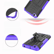 Tyre Texture TPU+PC Custodia protettiva antiurto per Xiaomi Redmi Go, con supporto, For Xiaomi Redmi Go