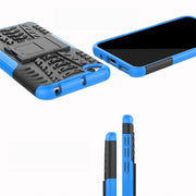 Tyre Texture TPU+PC Custodia protettiva antiurto per Xiaomi Redmi Go, con supporto, For Xiaomi Redmi Go