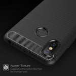 Custodia TPU fibra di carbonio per Xiaomi Mi Max 3