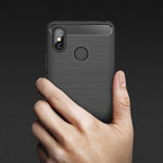 Custodia TPU fibra di carbonio per Xiaomi Mi Max 3
