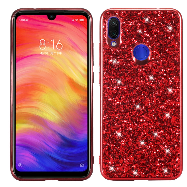 Custodia TPU glitterata per Xiaomi Redmi Note 7