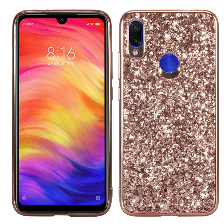 Custodia TPU glitterata per Xiaomi Redmi Note 7