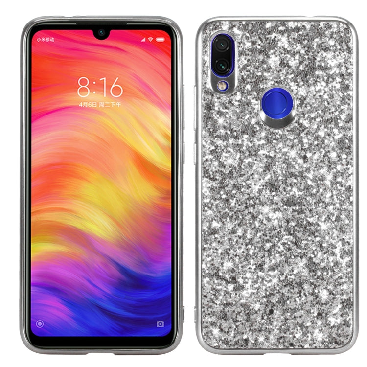 Custodia TPU glitterata per Xiaomi Redmi Note 7