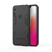Custodia antiurto in PC + TPU per Xiaomi Redmi Note 6, con supporto, Xiaomi Redmi Note 6